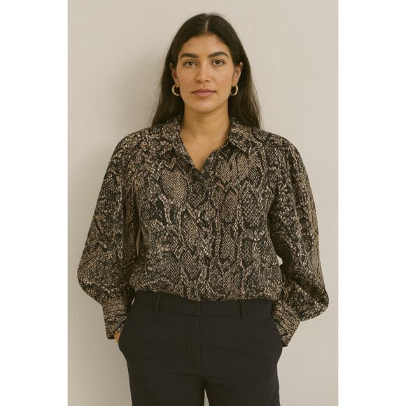 RACHEL Rachel Roy Tops - 3 for $9 Rachel Roy Baloon Sleeve Snake Print blouse M